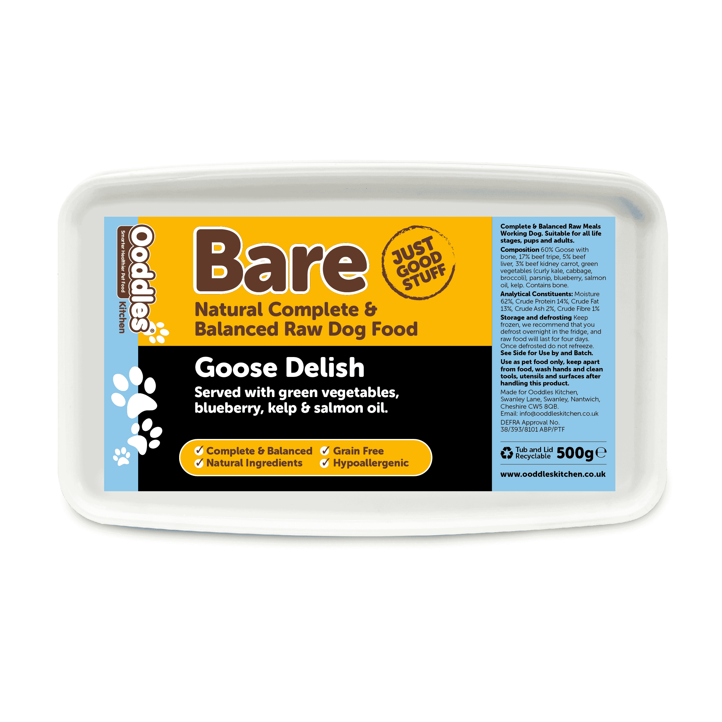  Goose Delish BARE Complete (Raw)