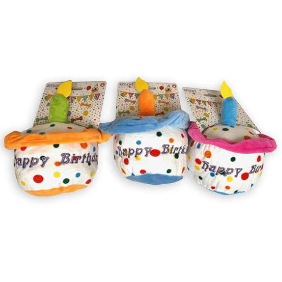 Happy Birthday Cake Toy (3 Colour Options)