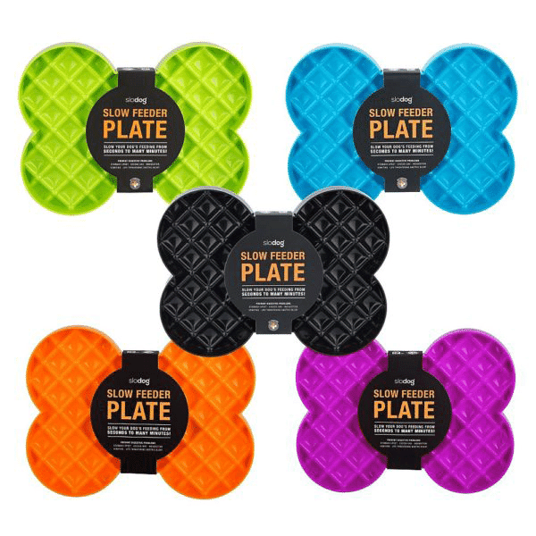 SLODOG Feeding Plates (two sizes and various colours available)